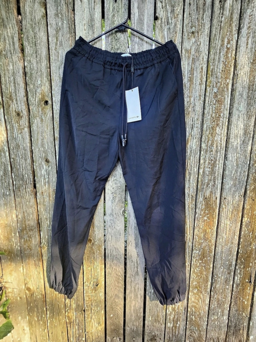Lacoste Lightweight Navy Sweatpants Blue